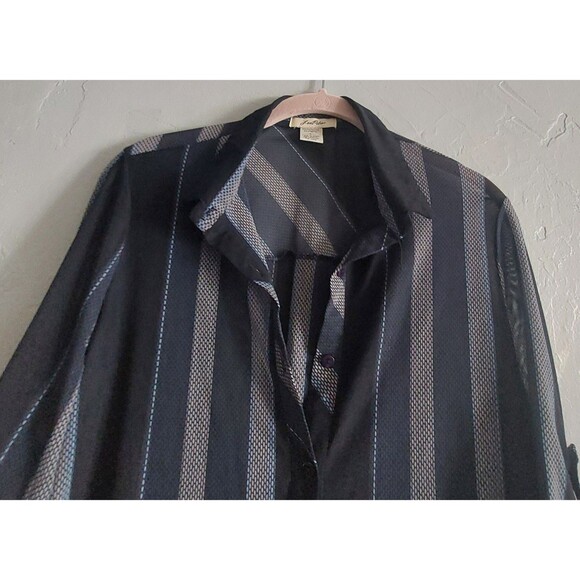 Love Potion Tops Button Down,Polyester, Spandex 3/4 Sleeve,18 Inch Of Armp To... - Picture 8 of 8